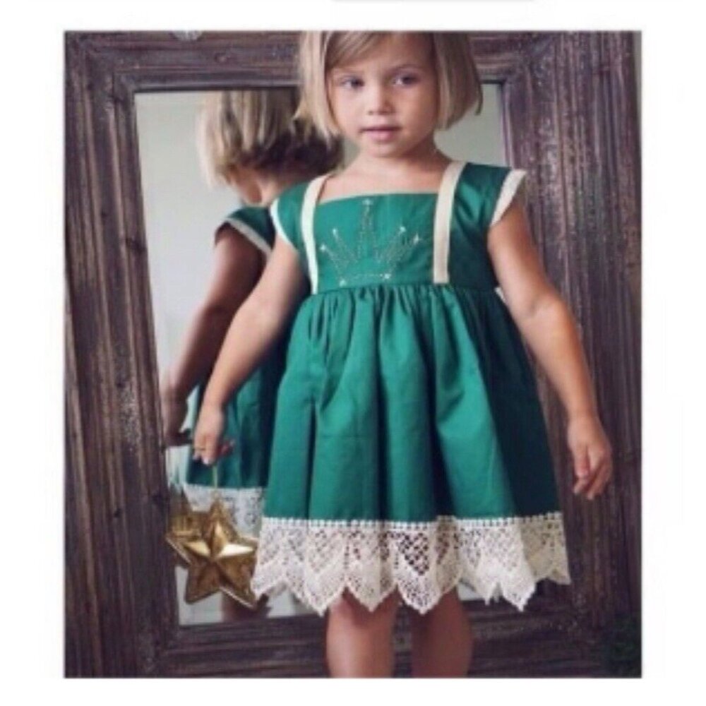 Well Dressed Wolf Green KIB King is Born 2014 Size 3T NWT